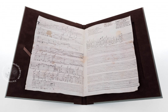 Seven musical scores belonging to Isabelle de Valois , Simancas, Archivo General de Simancas, Leg. 394, fol. 130 − Photo 1