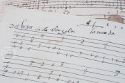 Seven musical scores belonging to Isabelle de Valois , Simancas, Archivo General de Simancas, Leg. 394, fol. 130 − Photo 15
