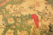 Mappa Mundi of Andreas Walsperger, Vatican City, Biblioteca Apostolica Vaticana, Pal. lat. 1362 B − Photo 10