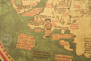 Mappa Mundi of Andreas Walsperger, Vatican City, Biblioteca Apostolica Vaticana, Pal. lat. 1362 B − Photo 11