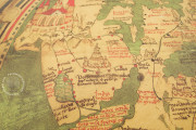 Mappa Mundi of Andreas Walsperger, Vatican City, Biblioteca Apostolica Vaticana, Pal. lat. 1362 B − Photo 14