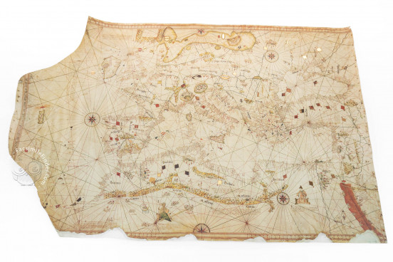Sea Chart of Andrea Benincasa, Vatican City, Biblioteca Apostolica Vaticana, Borg. VIII
 − Photo 1