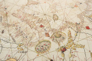 Sea Chart of Andrea Benincasa , Vatican City, Biblioteca Apostolica Vaticana, Borg. VIII − Photo 9