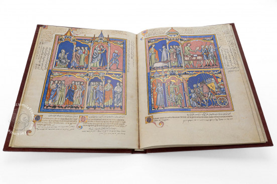 Morgan Picture Bible, New York, The Morgan Library & Museum, MS M.638
Paris, Bibliothèque nationale de France, MS nouv. acq. lat. 2294
Los Angeles, J. Paul Getty Museum, MS Ludwig I 6 − Photo 1