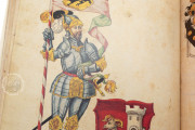 The Tournament Book of Kraichgauer Knight Community, Vatican City, Biblioteca Apostolica Vaticana, MS Ross. 711 − Photo 16