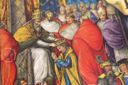 The Crowning Ceremonial of Emperor Charles V, Vatican City, Biblioteca Apostolica Vaticana, Borg. lat. 420 − Photo 14