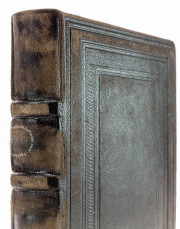 Oxford Menologion, Ms. Gr. th. f. 1 - Bodleian Library (Oxford, United Kingdom), Carefully crafted spine in the facsimile edition