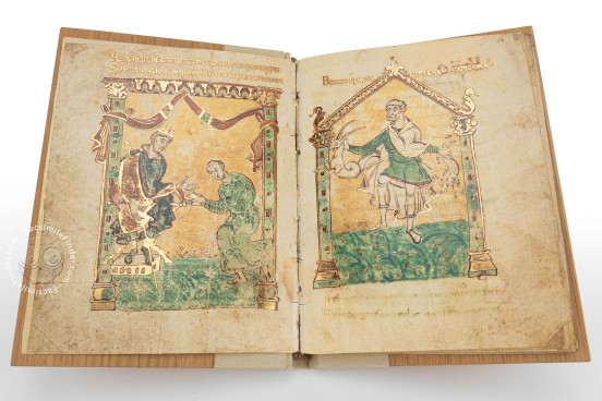 Martyrologium of Wandalbert of Prum, Vatican City, Biblioteca Apostolica Vaticana, Cod. Reg. lat. 438 − Photo 1