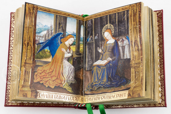 Book of Hours of Guyot Le Peley, Troyes, Bibliothèque Municipale de Troyes, Ms. 3901 − Photo 1