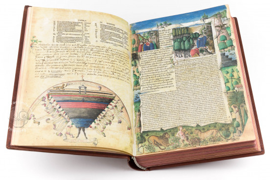 Divina Commedia 1491 Illustrated Incunabulum, Rome, Museo Casa di Dante, C 23 − Photo 1