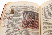 Divina Commedia 1491 Illustrated Incunabulum, Rome, Museo Casa di Dante, C 23 − Photo 13