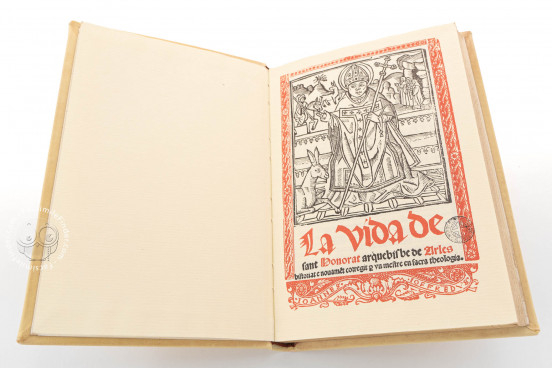 Vida de Sant Honorat Arquebisbe de Arles, Barcelona, Biblioteca Nacional de Catalunya, M.S.1412 − Photo 1