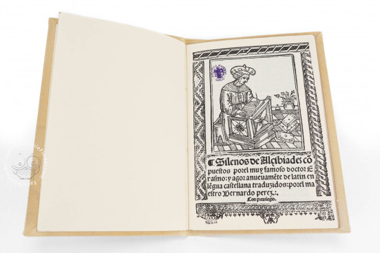 Sileni of Alcibiades, Madrid, Biblioteca Nacional de España, R/30656 − Photo 1