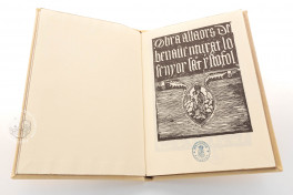 Obra a Llaors del Benaventurat lo Senyor Sent Cristofol Facsimile Edition