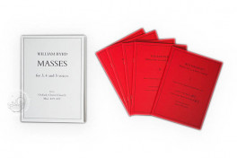 William Byrd: Masses for 3, 4 and 5 voices Facsimile Edition