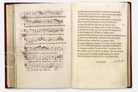 Henry VIII Book, London, British Library, Add. MS 31922 − Photo 1