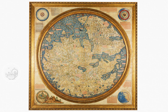 Fra Mauro Map, Venice Italy, Biblioteca Nazionale Marciana − Photo 1