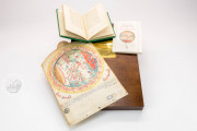 Giovanni Leardo Map of 1442, Ms. 3119 and Ms. 398 - Biblioteca Civica di Verona (Verona, Italy), The set is housed in an elegant wooden case