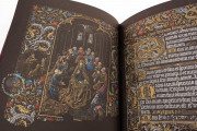 Black Prayer Book of Galeazzo Maria Sforza, Vienna, Österreichische Nationalbibliothek, Codex Vindobonensis 1856 − Photo 4