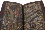 Black Prayer Book of Galeazzo Maria Sforza, Vienna, Österreichische Nationalbibliothek, Codex Vindobonensis 1856 − Photo 17