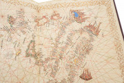 Nautical Atlases of Francesco Ghisolfo, Florence, Biblioteca Riccardiana, MSS Ricc. 3615 and Ricc. 3616 − Photo 23