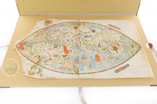 Mappa Mundi 1457, Florence, Biblioteca Nazionale Centrale, Portolano 1 − Photo 1