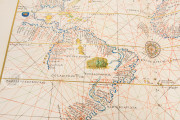 Mappa Mundi 1457 and Nautic Atlas of Battista Agnese, Portolano 1 - Banco Rari 32 - Biblioteca Nazionale Centrale di Firenze (Florence, Italy) − Photo 4