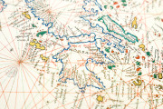 Mappa Mundi 1457 and Nautic Atlas of Battista Agnese, Portolano 1 - Banco Rari 32 - Biblioteca Nazionale Centrale di Firenze (Florence, Italy) − Photo 13