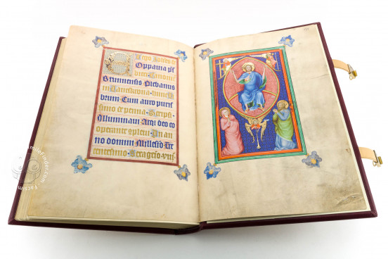 Gospels of John of Opava, Vienna, Österreichische Nationalbibliothek, Cod. 1182 − Photo 1