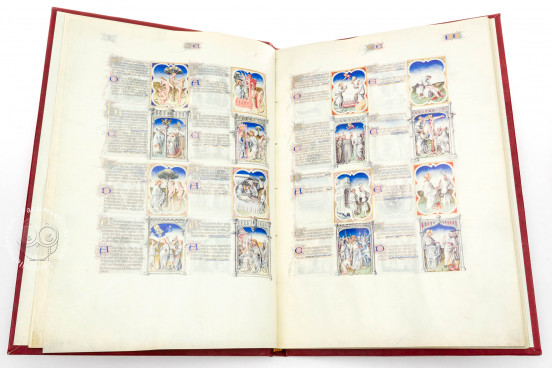 Bible moralisée of the Limbourg brothers, Paris, Bibliothèque nationale de France, Ms. Français 166 − Photo 1