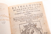 Don Quixote de la Mancha. Editio Princeps, Toledo, Biblioteca del Cigarral del Carmen, KR1378 − Photo 4