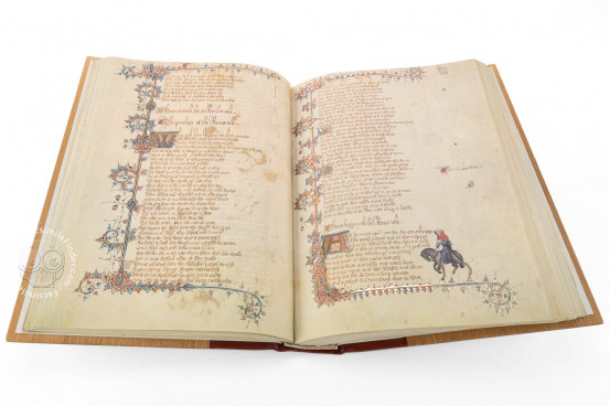 Ellesmere Chaucer, San Marino, Huntington Library, Art Collections, and Botanical Gardens, EL 26 C 9 − Photo 1