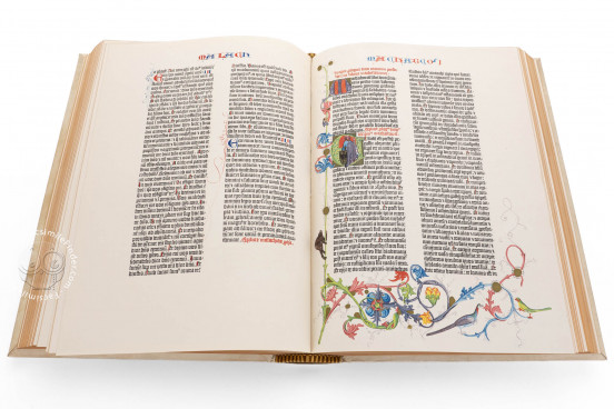 Berlin Gutenberg Bible, Berlin, Staatsbibliothek Preussischer Kulturbesitz, Inc. 1511 − Photo 1