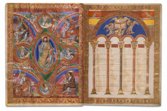 Codex Aureus of St. Emmeram, Munich, Bayerische Staatsbibliothek, Clm 14000 − Photo 1