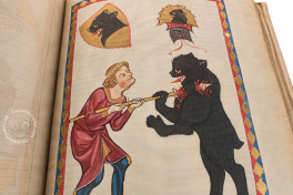 Codex Manesse, Heidelberg, Universitätsbibliothek Heidelberg, Cod. Pal. germ. 848 − Photo 16