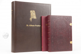St. Alban’s Psalter, MS St. God. 1 - Dombibliothek Hildesheim, Basilika St. Godehard (Germany) / 
Inv. No. M694 - Schnütgen Museum Köln (Cologne, Germany), Facsimile edition by Mueller & Schindler