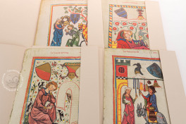 Codex Manesse, Heidelberg, Universitätsbibliothek Heidelberg, Cod. Pal. germ. 848, Facsimile edition by Insel Verlag