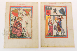 Codex Manesse, Heidelberg, Universitätsbibliothek Heidelberg, Cod. Pal. germ. 848, Facsimile edition by Insel Verlag