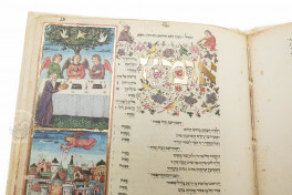 The Rothschild Haggadah, Jerusalem, Israel Museum, MS 180/51, Facsimile edition by Facsimile Editions Ltd.