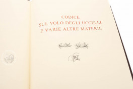Codice sul volo degli uccelli e Codice Trivulziano, Milan, Archivio Storico Civico e Biblioteca Trivulziana del Castello Sforzesco, Cod. Triv. 2162, Facsimile edition by Art Market