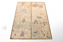 The Catalan Atlas, Paris, Bibliothèque nationale de France, Département des Manuscrits. Espagnol 30, Facsimile by Urs Graf