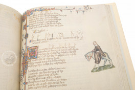 The Canterbury Tales - the New Ellesmere Chaucer Facsimile (Delu, San Marino USA, Huntington Library, Art Collections, and Botanical Gardens, EL 26 C 9, Deluxe Edition by Maruzen-Yushodo Co. Ltd.