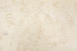 Dantes Divina Commedia mit den Illustrationen von Sandro Bottice, Vatican City, Biblioteca Apostolica Vaticana, MS Reg. Lat. 1896
Berlin, Kupferstichkabinett, Facsimile Edition by Belser Verlag
