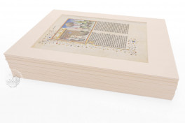 Boccaccio. Decameron (20 Loose Plates), Vatican City, Biblioteca Apostolica Vaticana, MS Pal. lat. 1989, Facsimile Edition by Belser Verlag