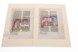 Boccaccio. Decameron (20 Loose Plates), Vatican City, Biblioteca Apostolica Vaticana, MS Pal. lat. 1989, Facsimile Edition by Belser Verlag