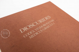 Dioscurides. Codex Vindobonensis Med. Gr. 1, Vienna, Österreichische Nationalbibliothek, Codex Vindobonensis Med. gr. 1, Dioscurides. Codex Vindobonensis Med. Gr. 1, facsimile edition by Adeva.