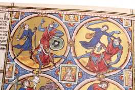 Bible Moralisée, Vienna, Österreichische Nationalbibliothek, Codex Vindobonensis 2554 − Photo 4