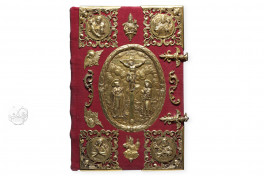 Das Goldene Buch von Pfäfers (Deluxe Edition), St. Gallen, Stiftsarchiv St. Gallen, Codex Fabariensis 2, Das Goldene Buch von Pfäfers (Deluxe Edition) by Adeva.