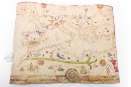 Portolano C.G.A.5.d (map in tube), Modena, Biblioteca Estense Universitaria, C.G.A.5.d, Facsimile edition by Il Bulino, edizioni d'arte.