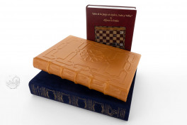 Alfonso X The Wise's Book of Chess, Dice and Board Games, El Escorial, Real Biblioteca del Monasterio de San Lorenzo, T.I.6, Facsimile edition by Scriptorium